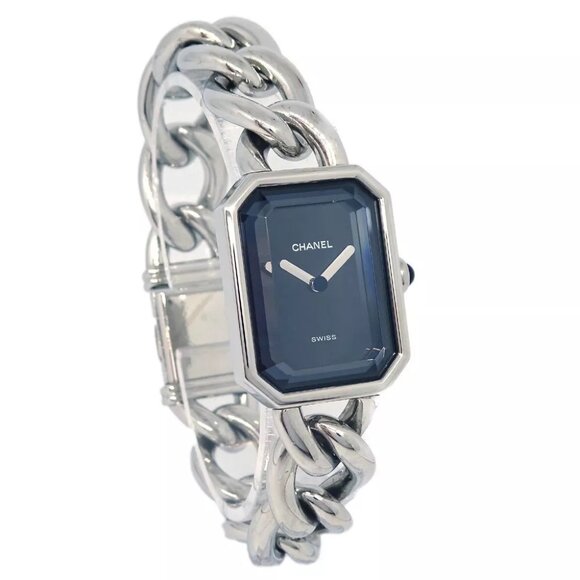 Chanel Premiere Quartz Watch Silver SS #M B.E. - Picture 1 of 7